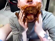 Whore Eats Shemale Shit And Cum