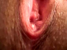 Twat Licking And Rubbing,  Jizzed And Smear Cum On Vagina
