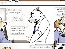Furry Comic Dub: The Internship,  Part 1. 1 (Furry Animation,  Furries,  Furry Sex,  Furry,  Public Anal)