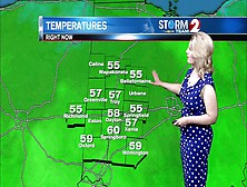 49 Yo Curvy Blonde Gilf Cougar - Thick & Busty Dayton,  Ohio Weatherwoman