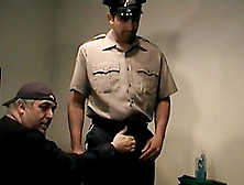 Straight Boy Zack Arrives Dressed In His Uniform
