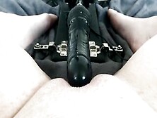 Letting Machine Strokes My Swollen Clitoris And Banged! My Vagina Until Orgasm!