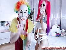 Live Attractive Débora Fantine And The Clown Keizadinhaaa