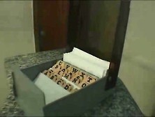 Lesbo Waiting-Kissing Room,  Free Waiting Room Porn Video Df