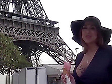 Francais Chienne Baise Touriste Paris En Voiture