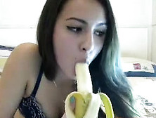 Teen Orals A Banana