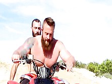 Baking Sun And Hardcore Anal Sex Of Two Bikers