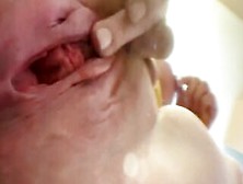 Wet Orgasm From Clitoris And Nipple Play