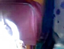 South Indian Aunty's Careless Dress In Bus, See The Video Carefully