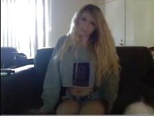 Blonde Webcam Slut