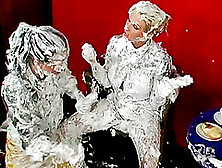 Hot,  Wild Girls Get Out The Whipped Cream And Play