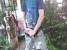 Outdoor Wank In Front Of The Street At The Sight Of Everyone #10