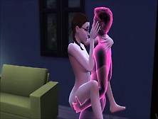 Sim Gets Used By A Horny Ghost.