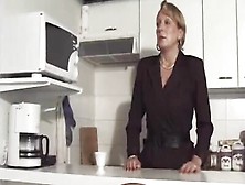 French Mature Milf In Stockings Fucks A Guy