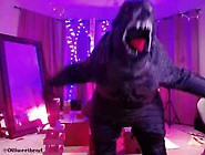 Summer Hart Is The Worst Cam Girl Ever- Sexy Godzilla Stomp Show