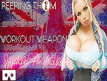 Sporty Sophie Workout Weapons - Human Barbie Bimbo With Huge Fake Tits Solo - Sophie Anderson