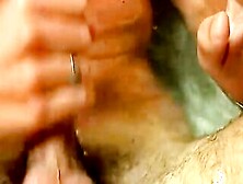 Christian Wanks Long Dick While Smoking In The Tub