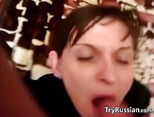 Russian Slut Wants A Facial