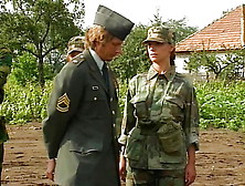 Angelica Bella In Calibri Al Campo Militare Scene 03