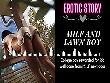 [18+ Erotic Audio Story] The Milf And The Lawn Husband