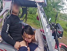 Risky Public Sex Near The Road!8Nakaisa Si Manong Tricycle Driver Sa Studyante Dami Nilabas Ni Manon