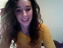 Shy Teen Gal On Webcam