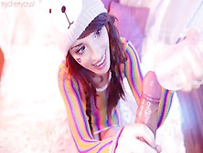 Ch3Rry Crush Rainbow Girl Blowjob