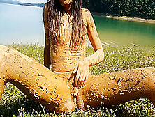 Mud Therapy At \volcanic Lake # Mud Like A New Fetish