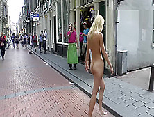 Nude Women Walking Around In Amsterdam