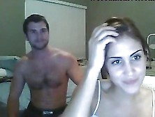 Webcam Girl's Boyfriend Makes Her Squirt...