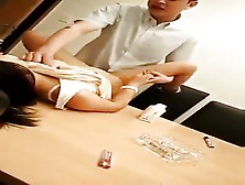 Chinese Amateur Fucked On The Meeting Room Table