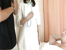 Oriental Nurse,  Fujiko Sakura Is Having Sex With A Patient And Groaning,  Coz It Feels Admirable