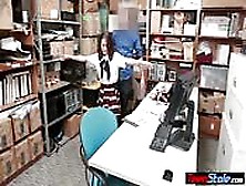 Asian Thief Fucks Her Way Out Of Trouble
