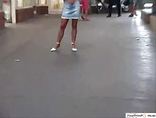 Girls Flashing In Public