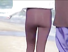 Voyeur Cam Spying The Candid Ass Of Amateur On Beach 01Za