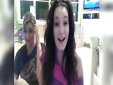 Three Girls On Webcam