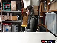 Big Ass Teen Stepdaughter Thief Caught Stealing Stuff