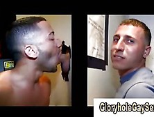 Gay Gets Tricked At Gloryhole