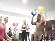 Black Dick Sucked At Party