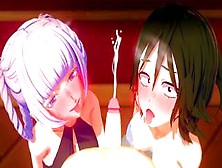 Pov: A Night Alone With Nazuna Nanakusa And Akira Asai Yofukashi No Uta Anime Hentai Compilation