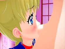 Horny Student Sailor Moon Passionately Sucks Dick L 3D Sfm Hentai Uncensored