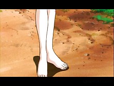 Anime Princess Takes Cock For Blow On Knees