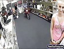 Perky Tits Blond Babe Banged By Pawn Guy