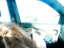 Crazy Milf Flashing In The Store And Sucking Cock In The Car