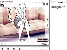 Nicole Risky Job Anime Game Pornplay Ep. Three Having Fun With A Big Toy On Webcam
