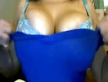 Super Nice Big Round Tits On Webcam