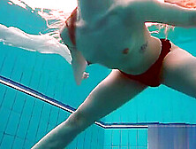 Pierced Teen Swimming