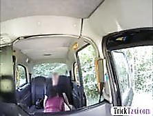 Slender Passenger Screwed By Fake Driver