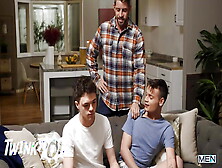 Troye Dean Knows The Best Way To Make His New Stepbrother Ryan Bailey Feel Welcome,  By Drilling His Hole - Twinkpop