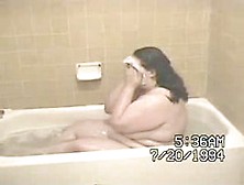 Chubby Wife In Bath